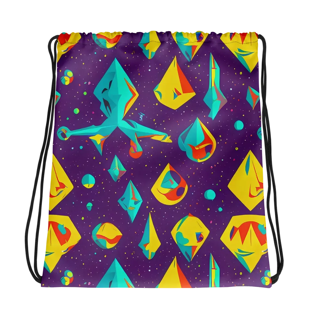 Cascading Prism on Drawstring Bag — Photo