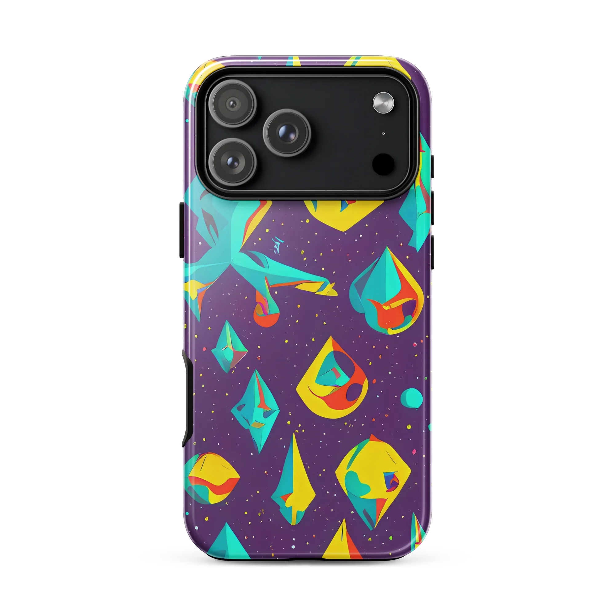 Cascading Prism on Tough Case for iPhone® — Front