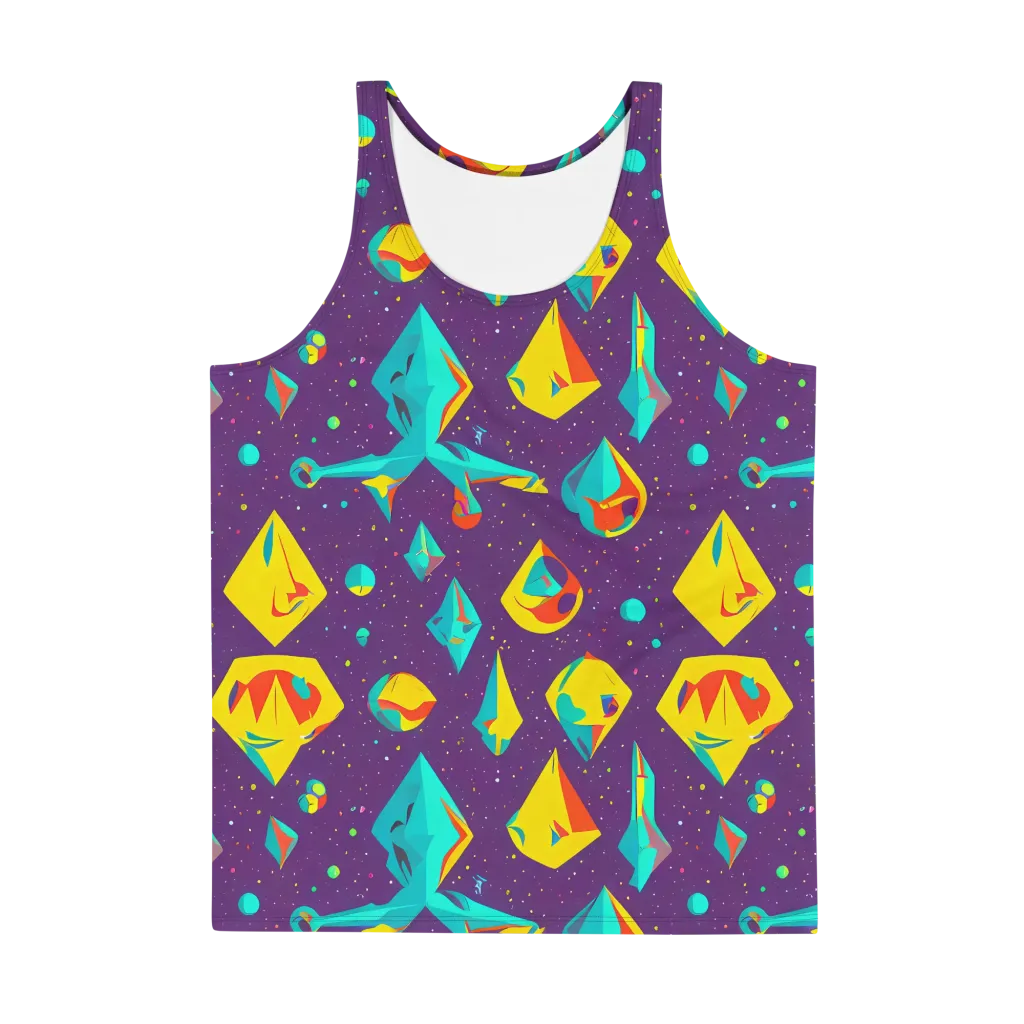 Cascading Prism on Men's Tank Top — Front