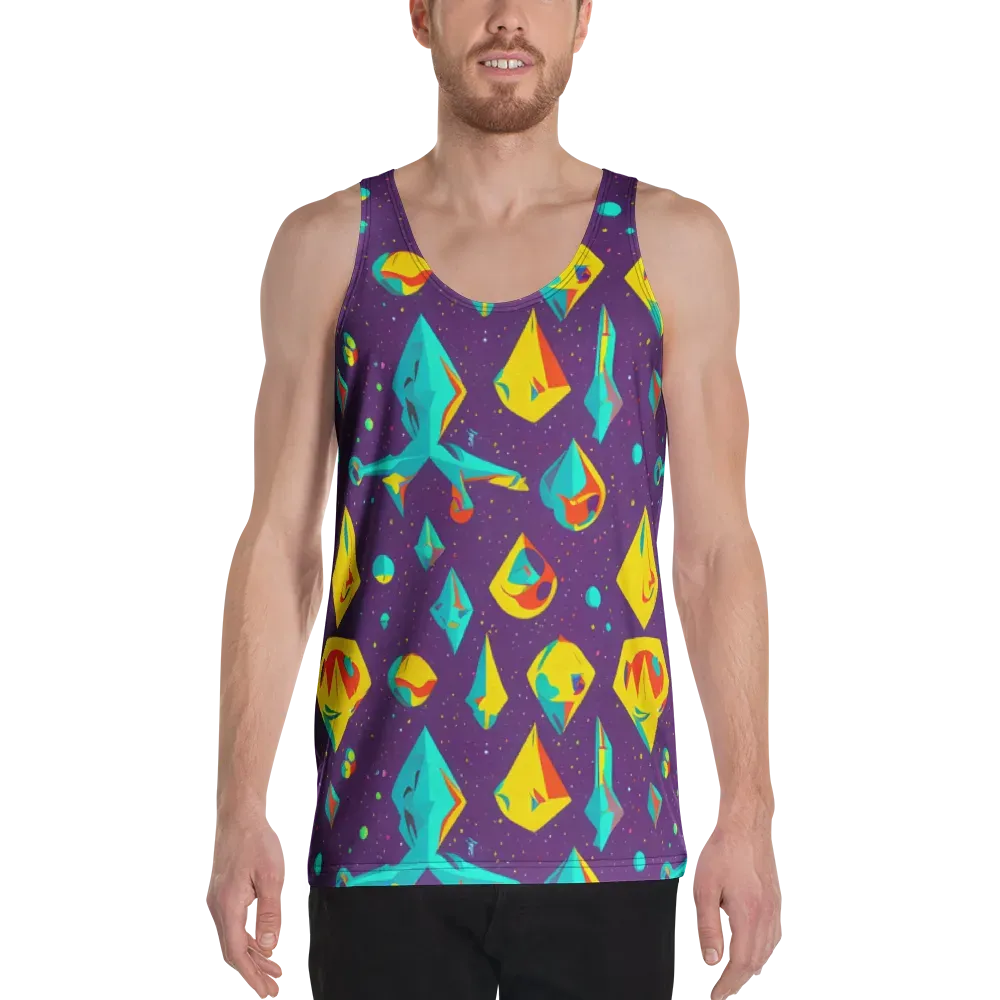 Cascading Prism on Men's Tank Top — Front