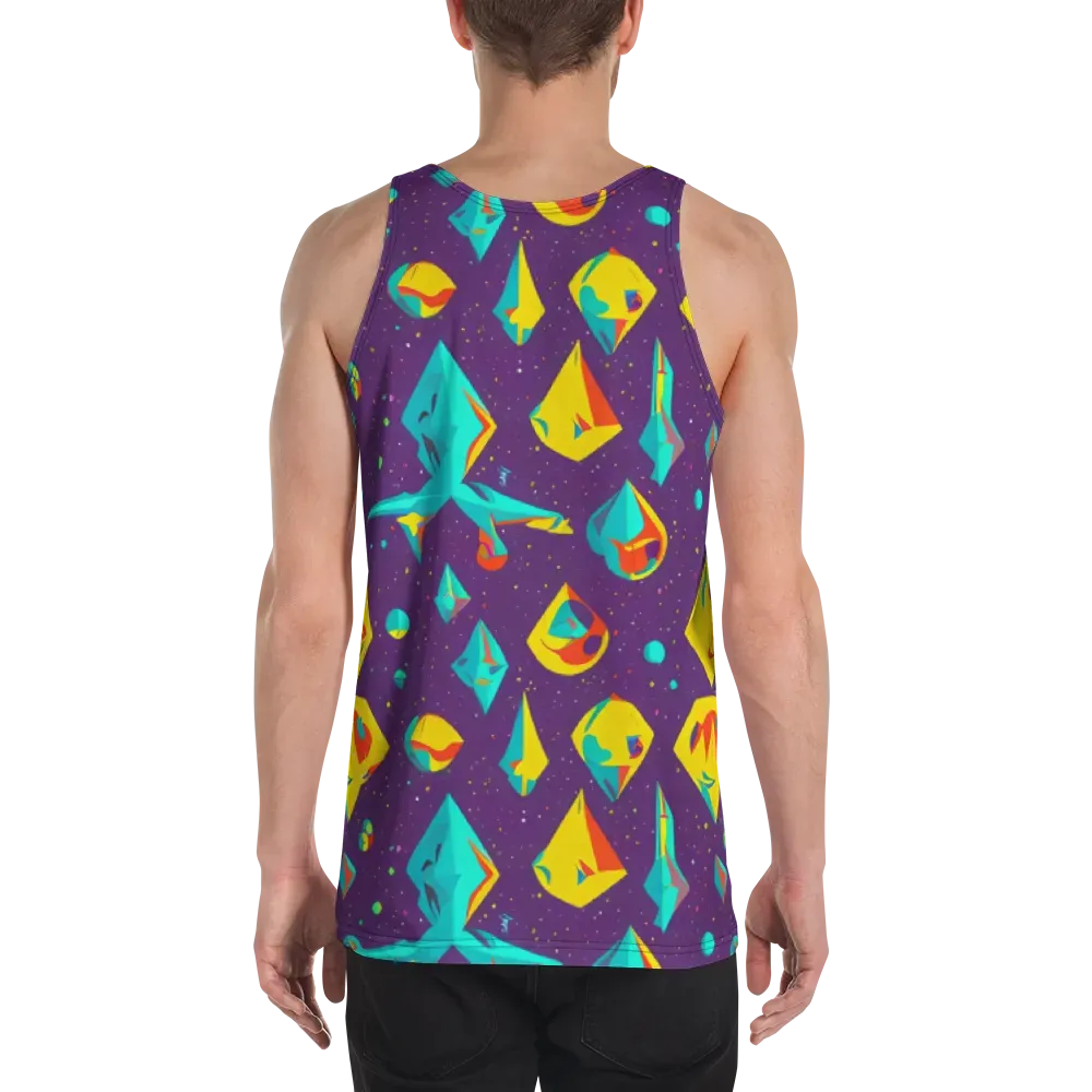 Cascading Prism on Men's Tank Top — Back