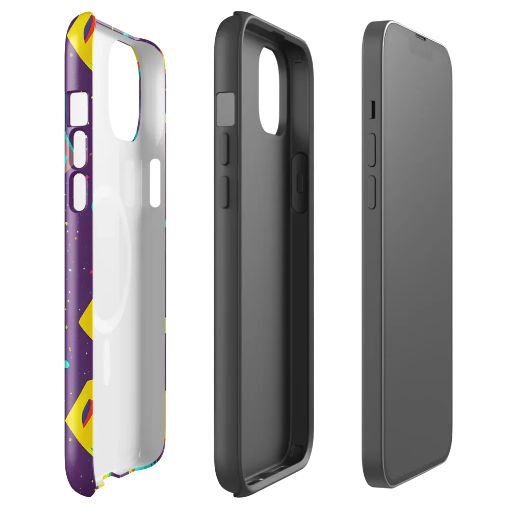 Cascading Prism on MagSafe Tough Case for iPhone® — Front