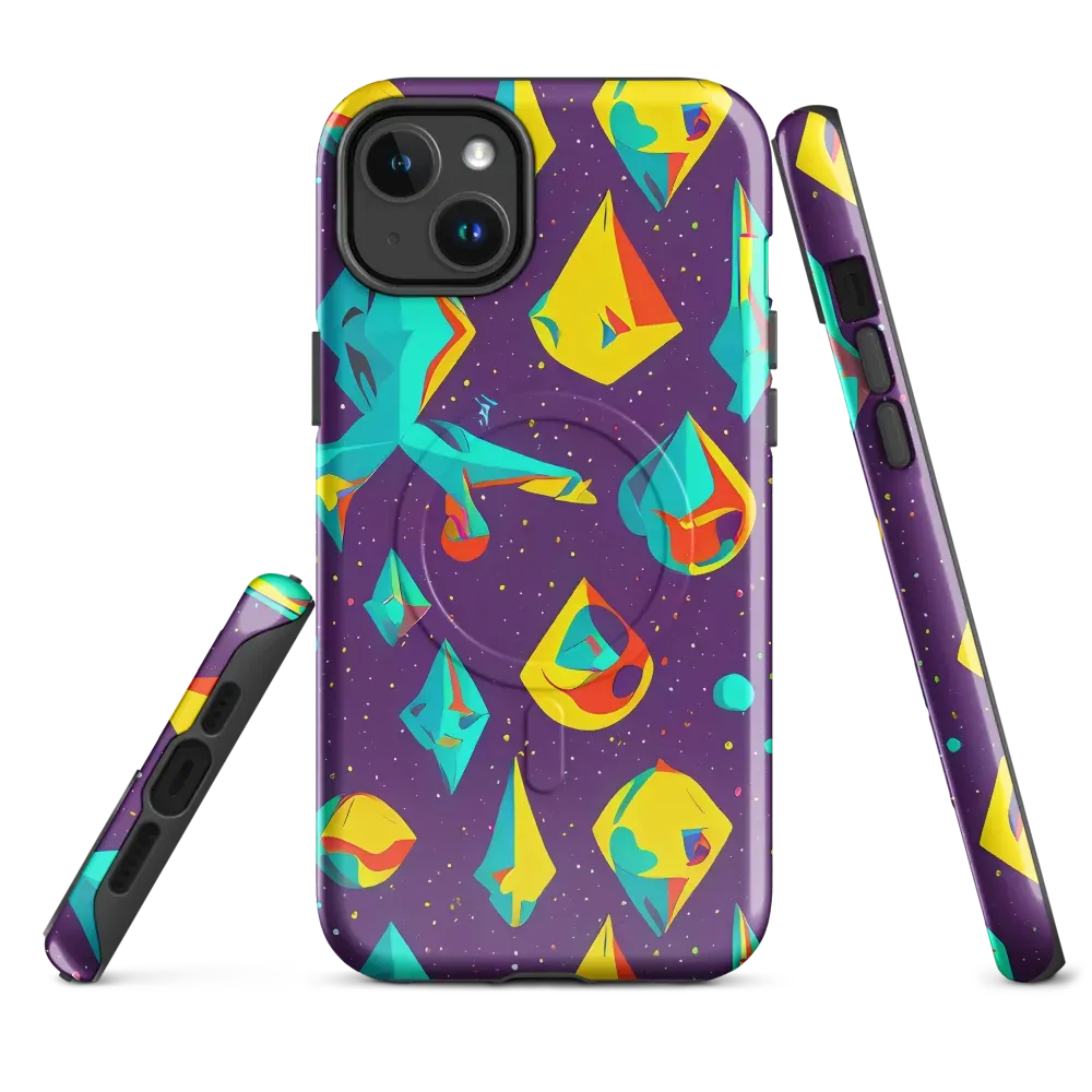 Cascading Prism on MagSafe Tough Case for iPhone® — Front
