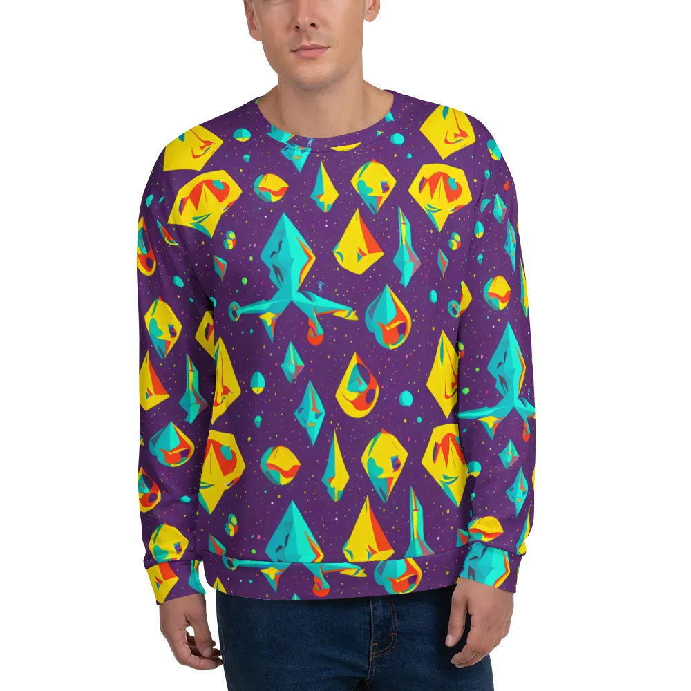 Cascading Prism on Sweatshirt — Front