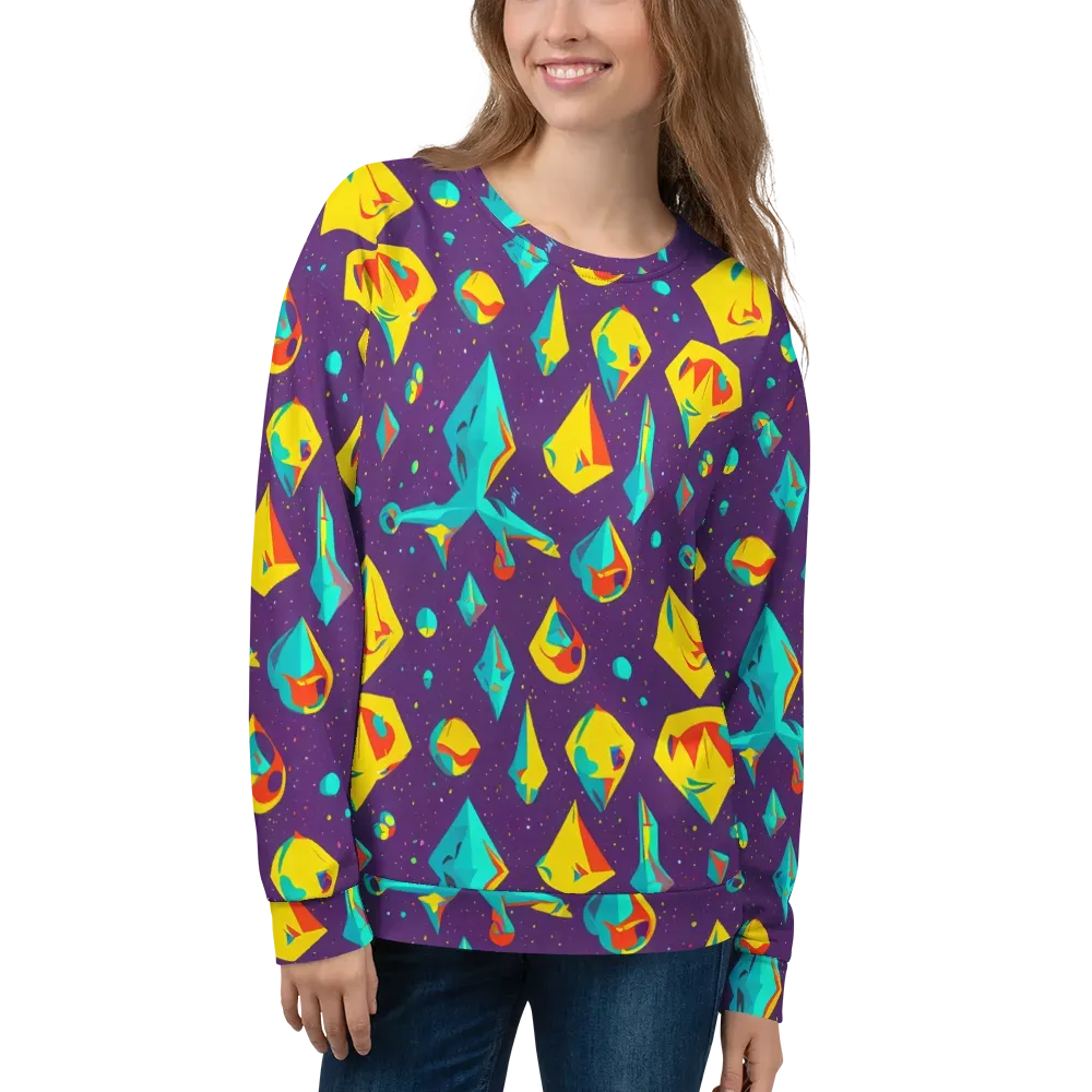 Cascading Prism on Sweatshirt — Front