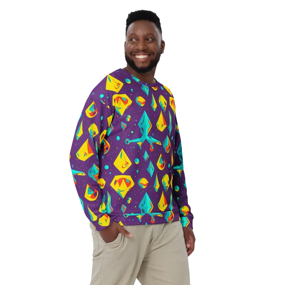 Cascading Prism on Sweatshirt — Front