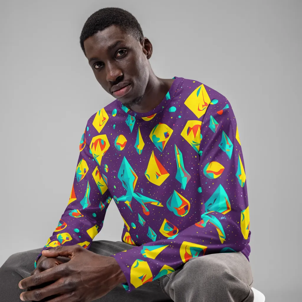 Cascading Prism on Sweatshirt — Front