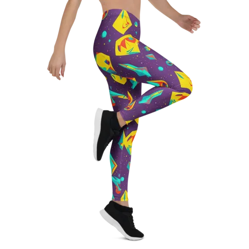 Cascading Prism on a Leggings