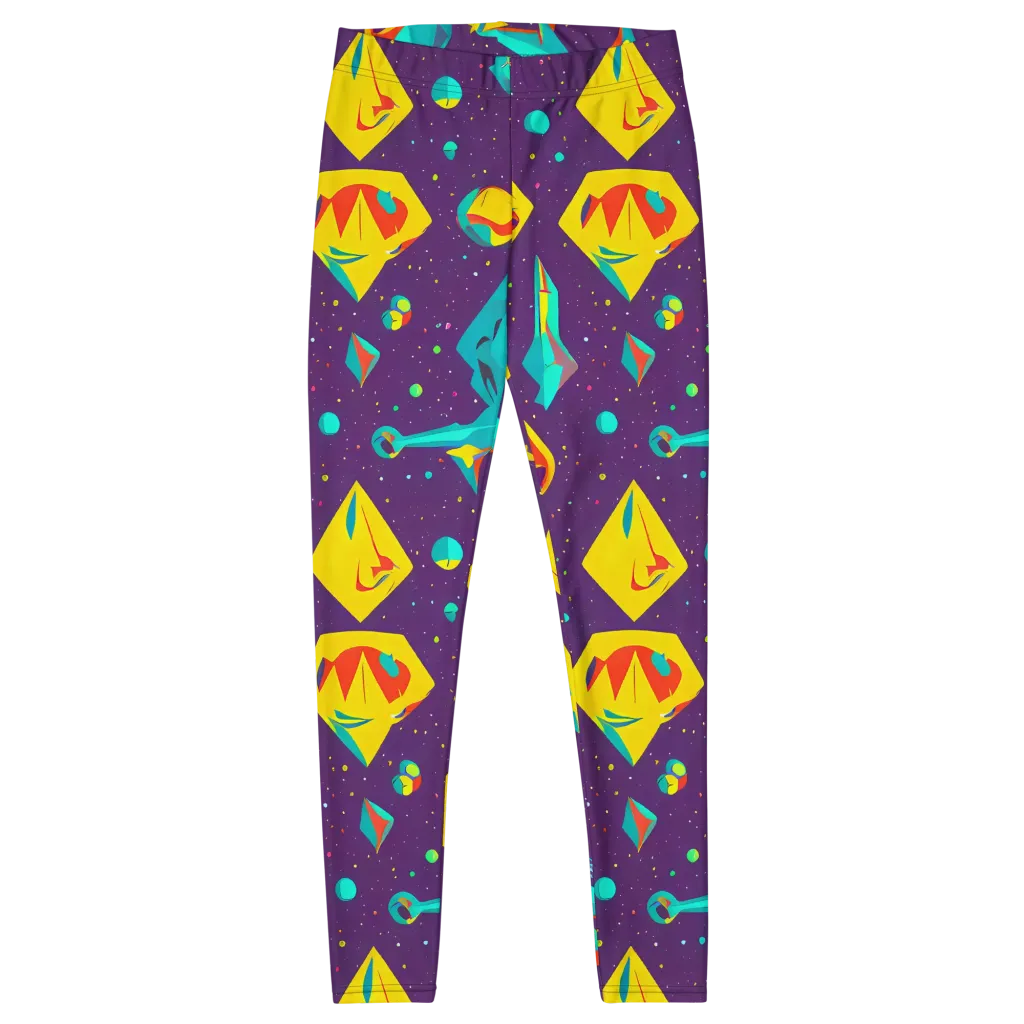 Cascading Prism on Leggings — Front