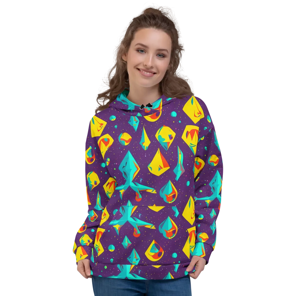 Cascading Prism on Hoodie — Front