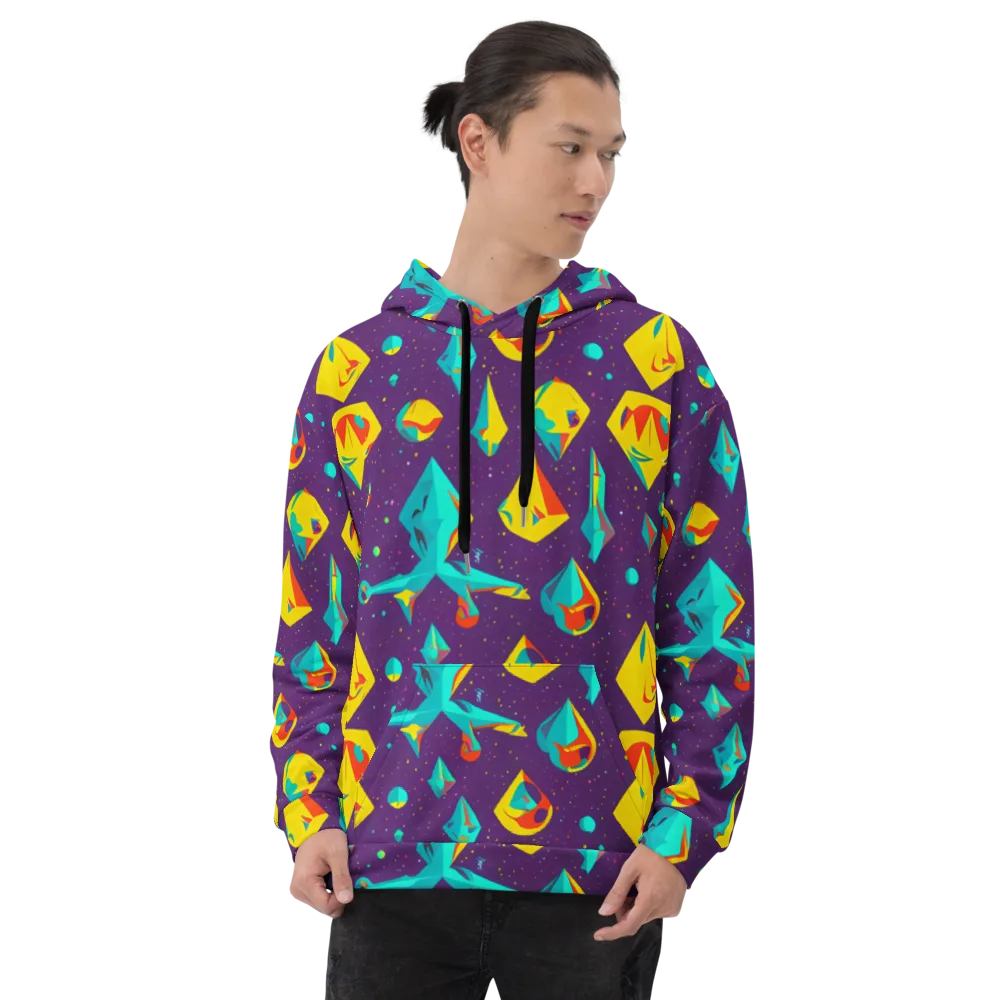 Cascading Prism on Hoodie — Front