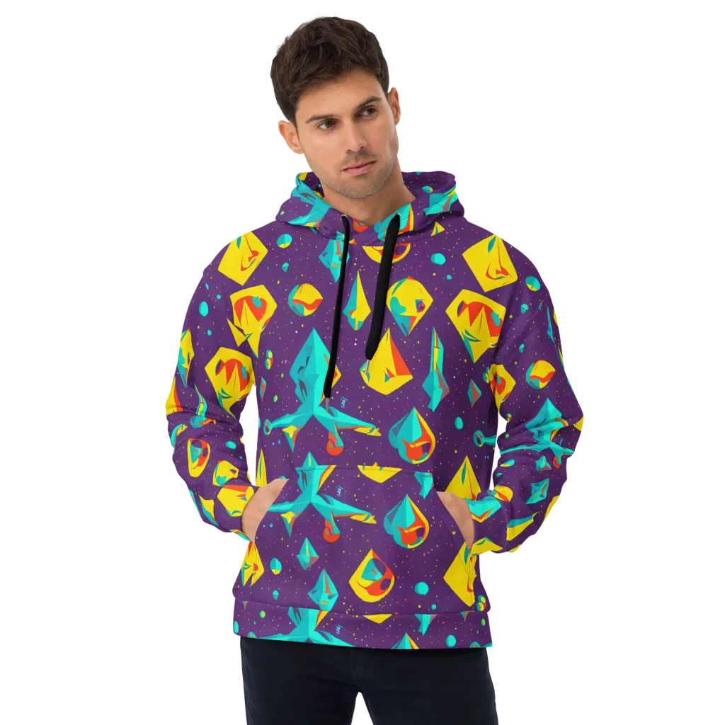 Cascading Prism on Hoodie — Front