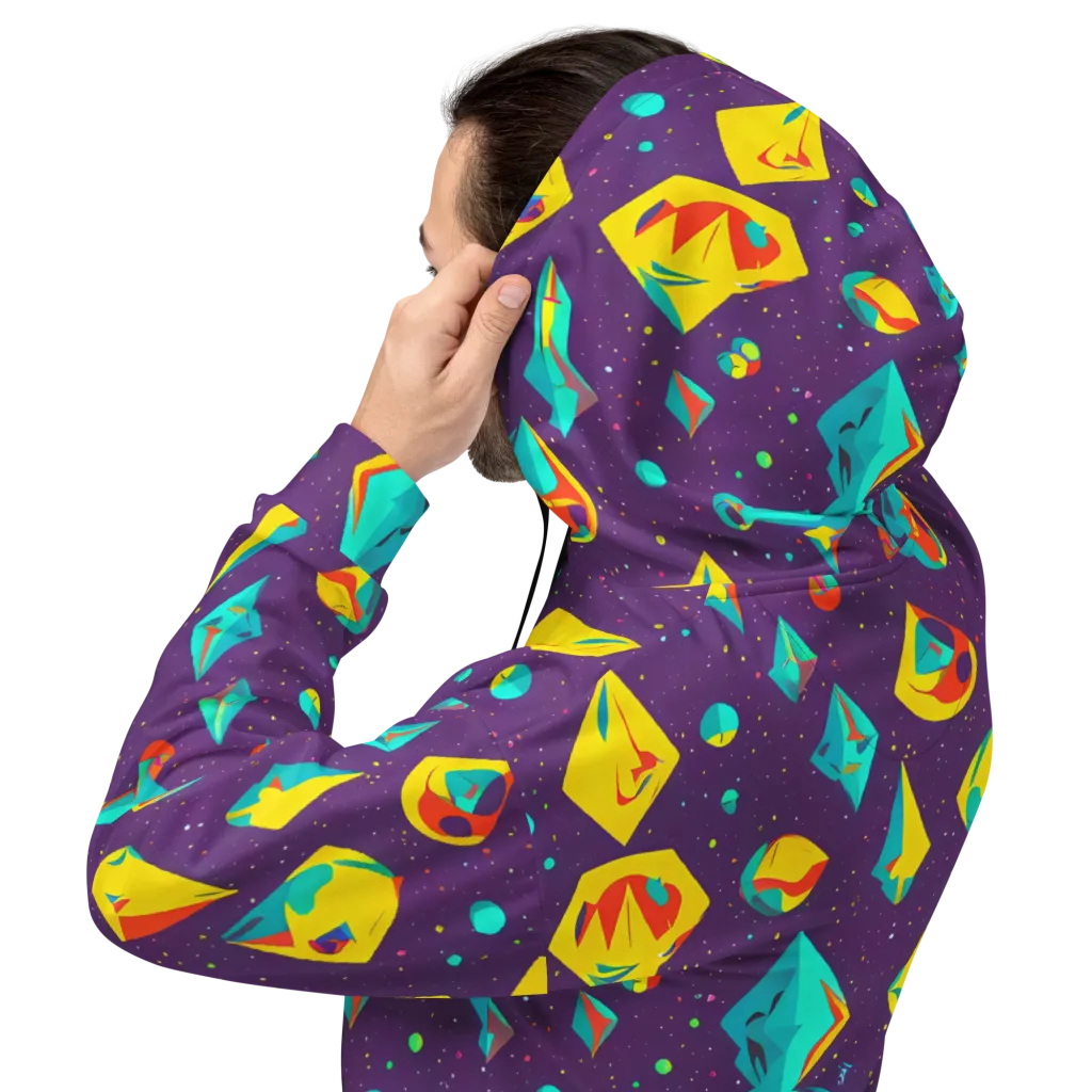 Cascading Prism on Hoodie — Back