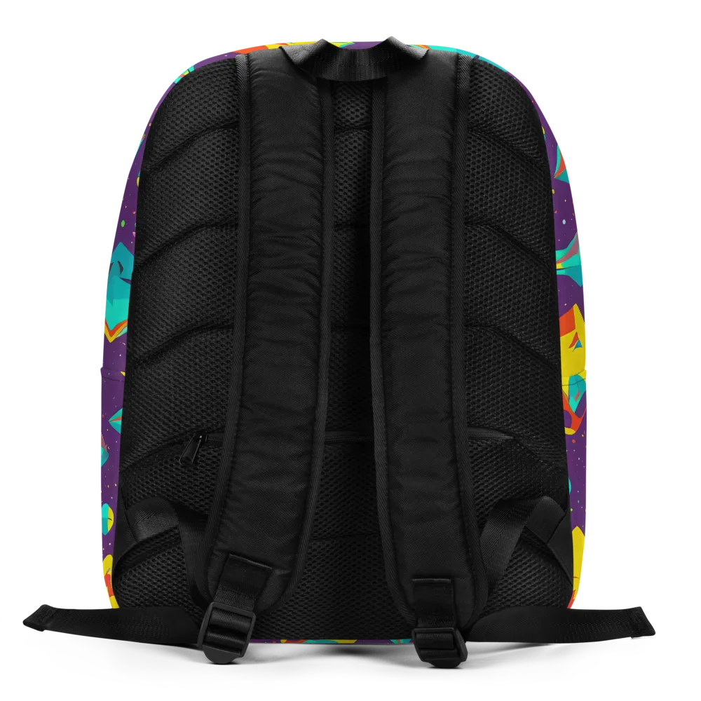 Cascading Prism on Minimalist Backpack — Back