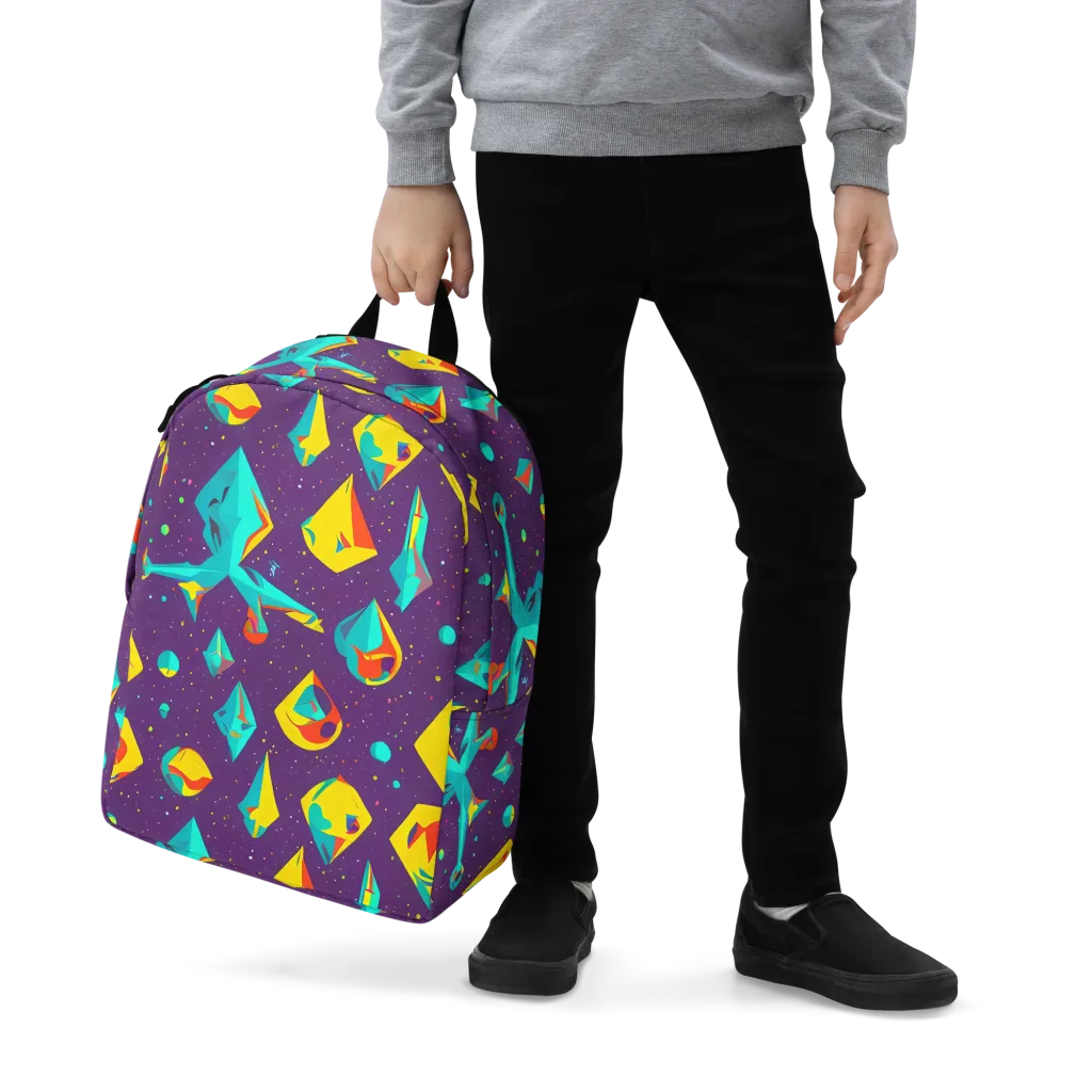 Cascading Prism on Minimalist Backpack — Zoomed-in