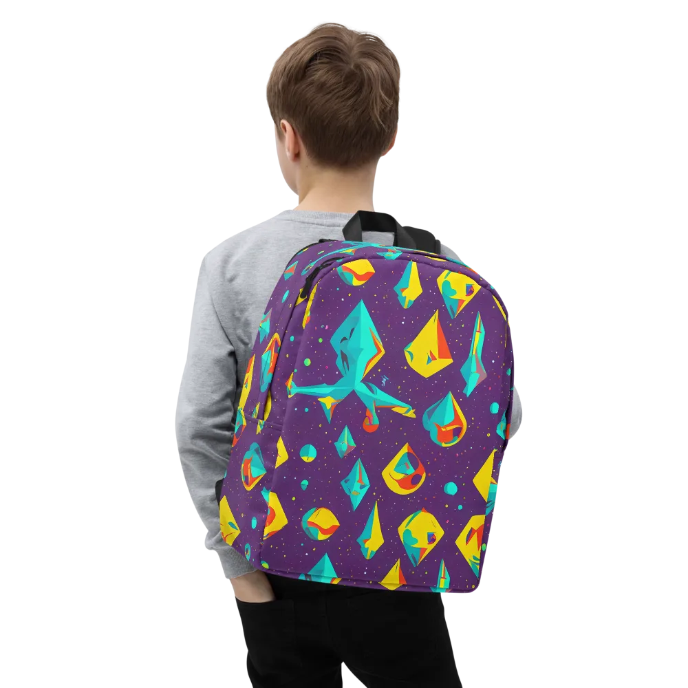 Cascading Prism on Minimalist Backpack — Zoomed-in