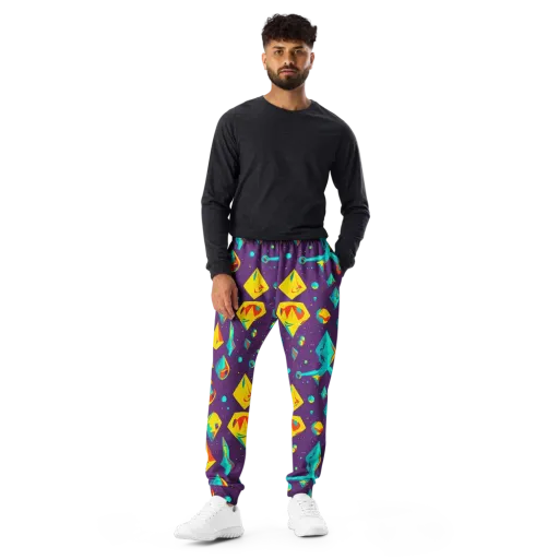 Cascading Prism on a Men's Joggers