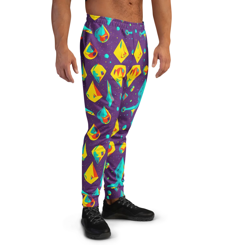 Cascading Prism on Men's Joggers — Right