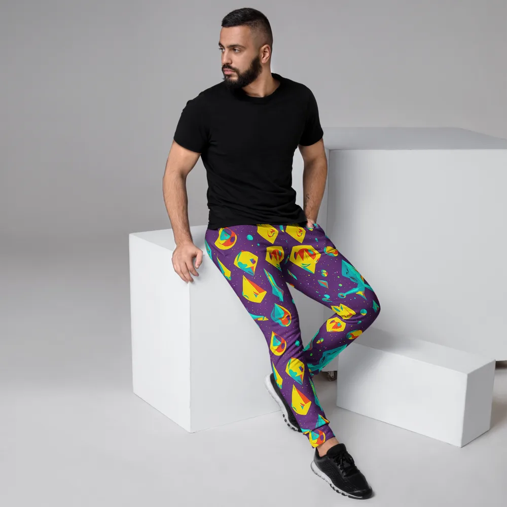 Cascading Prism on Men's Joggers — Right