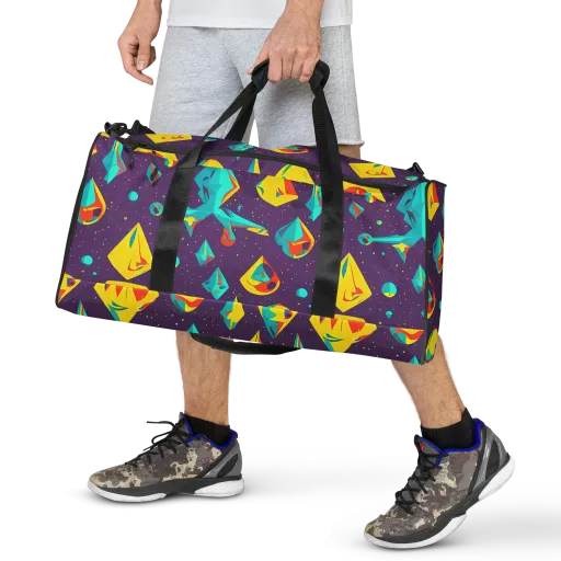 Cascading Prism on a Duffle Bag