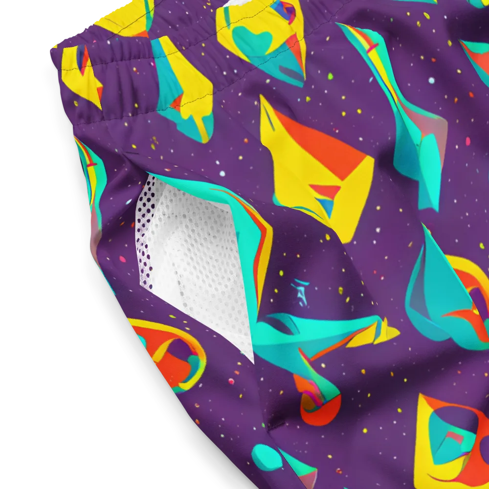 Cascading Prism on Swim Trunks — Product details 2