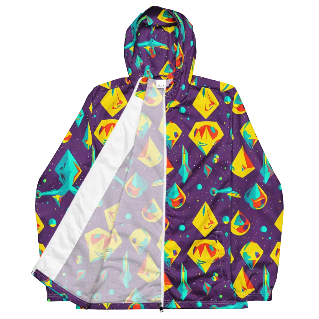 Cascading Prism on Men's Windbreaker — Front