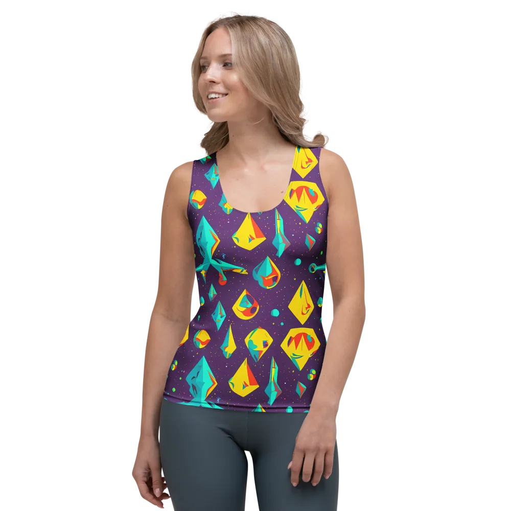 Cascading Prism on Women's Tank Top — Front
