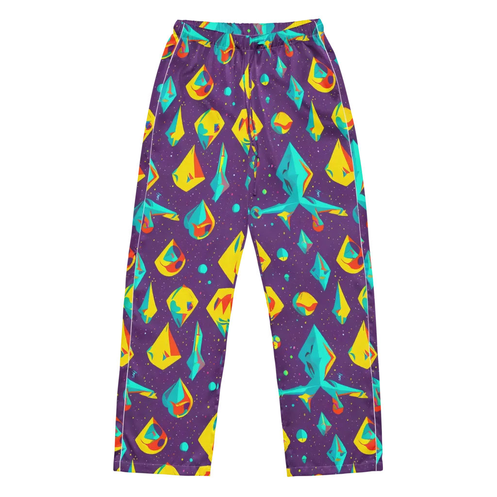 Cascading Prism on Women's Pajama Pants — Front