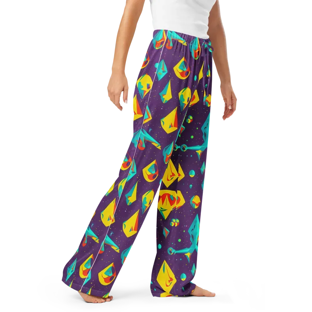 Cascading Prism on Women's Pajama Pants — Right Front