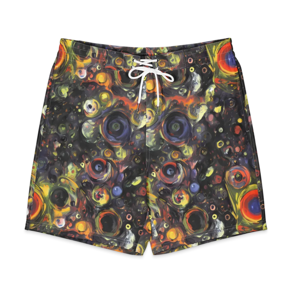 Stellar Spin on Men's Board Shorts — Front