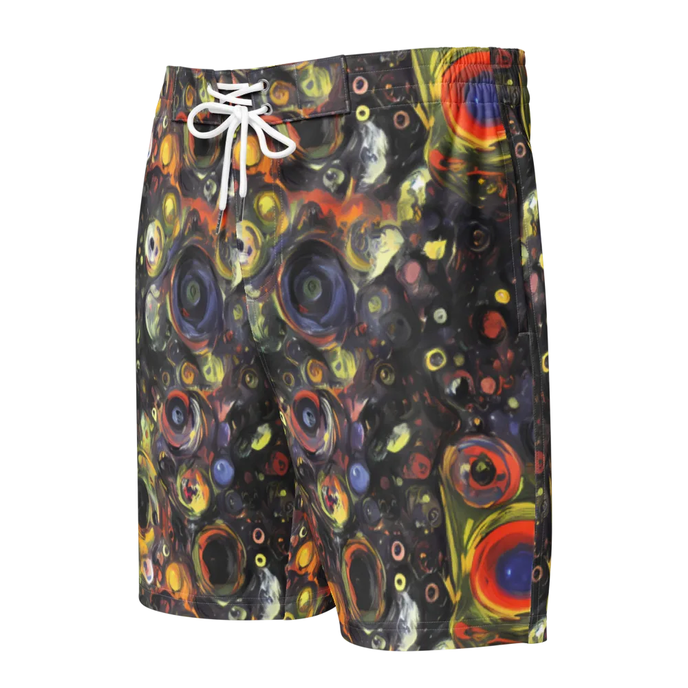 Stellar Spin on Men's Board Shorts — Front