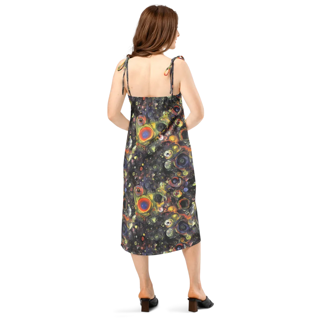Stellar Spin on Slip Dress — Back
