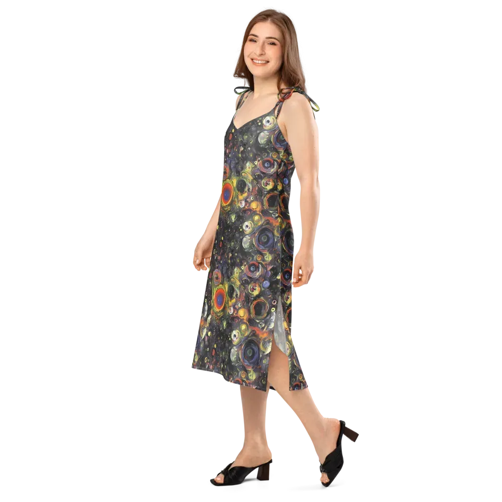 Stellar Spin on Slip Dress — Left Front