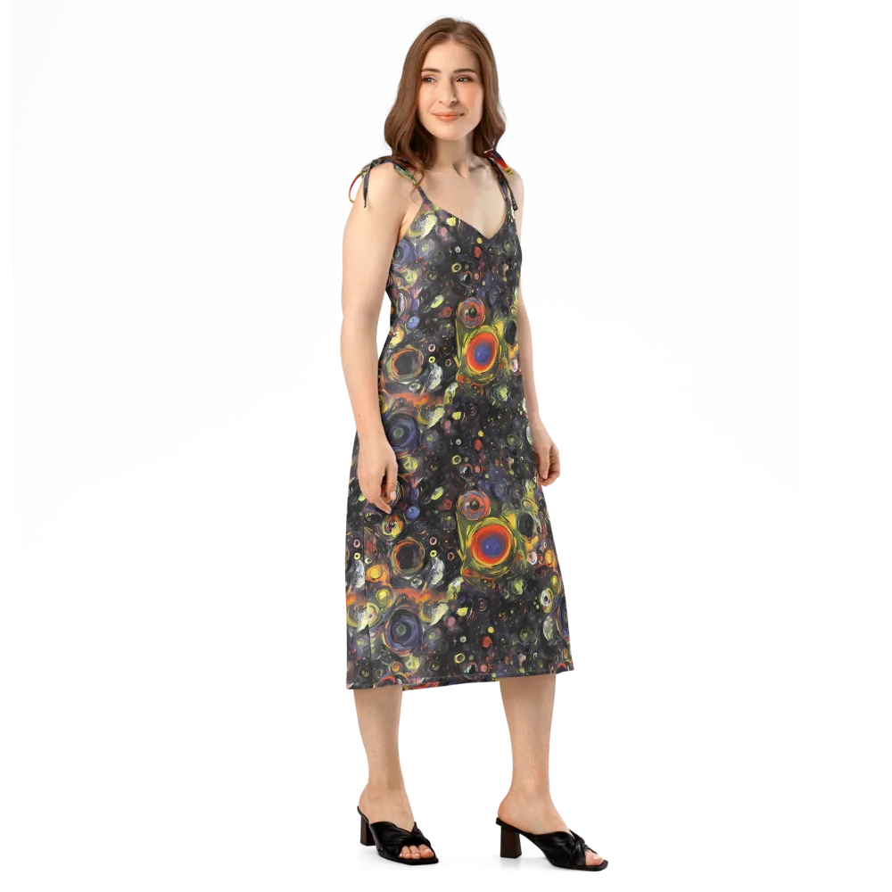 Stellar Spin on Slip Dress — Right Front