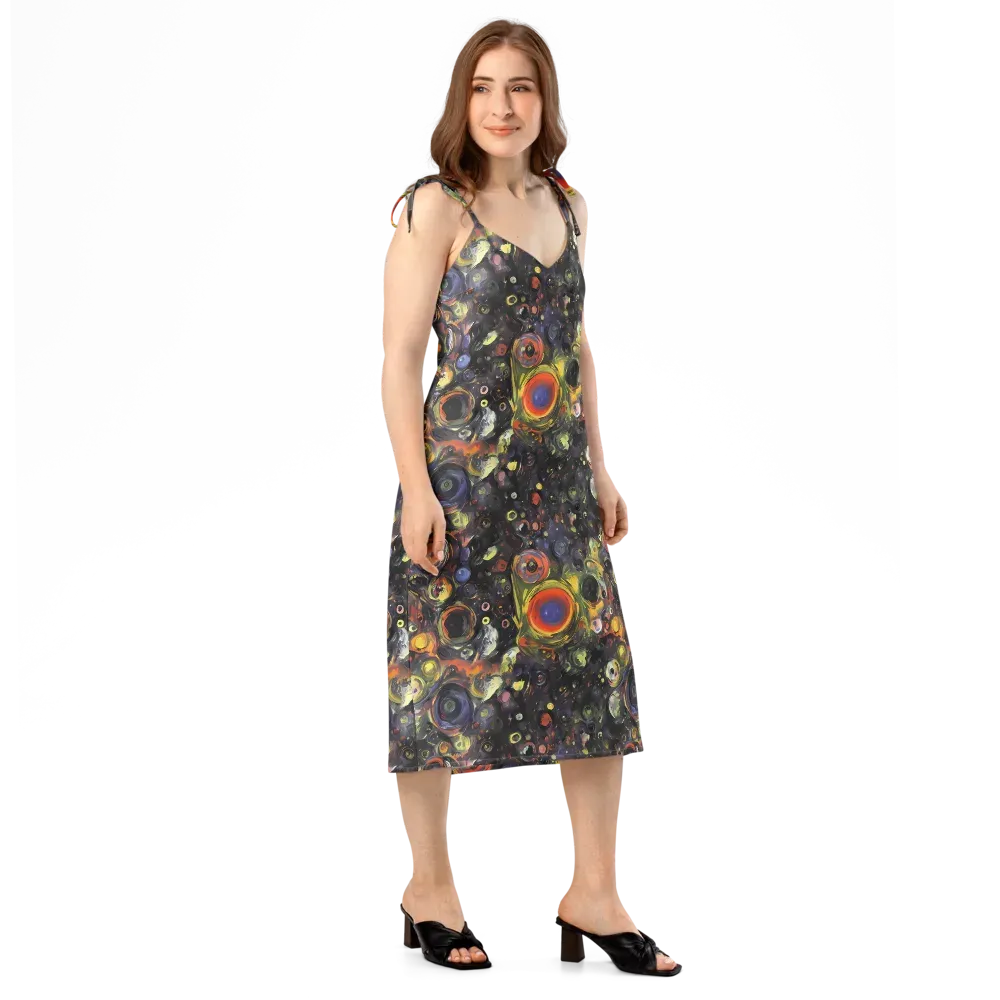 Stellar Spin on Slip Dress — Right Front