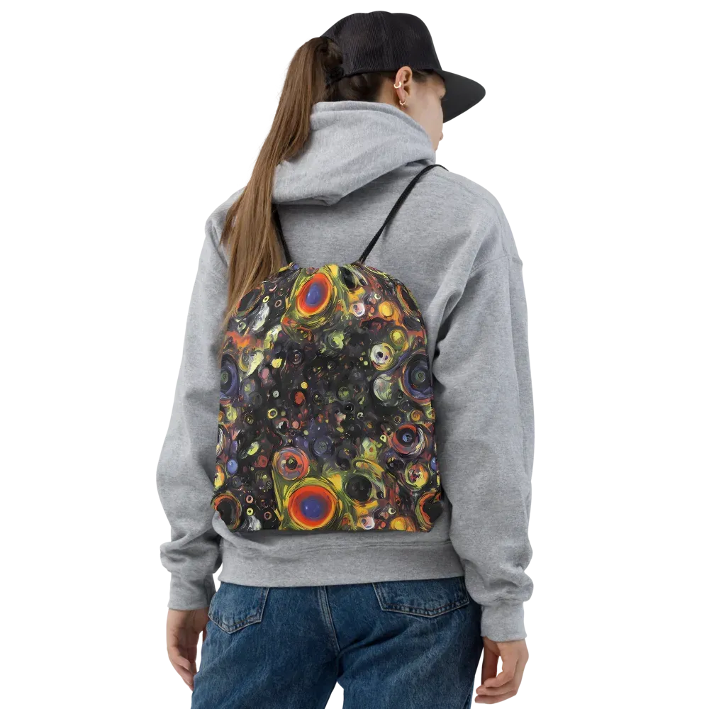 Stellar Spin on Drawstring Bag — Front