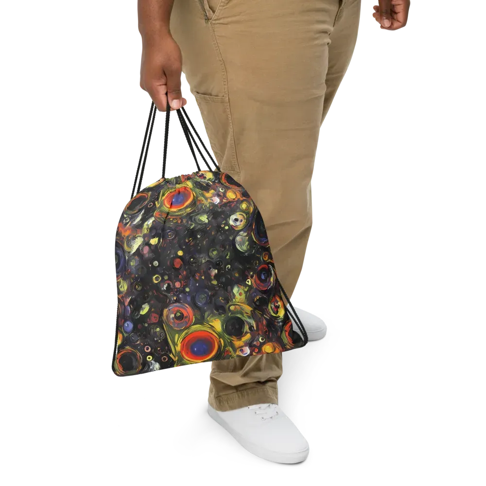 Stellar Spin on Drawstring Bag — Front