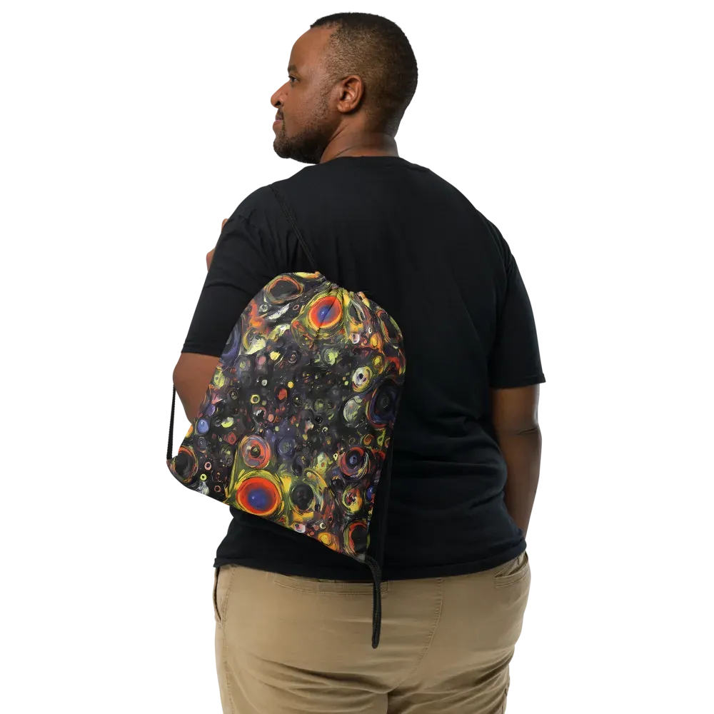 Stellar Spin on Drawstring Bag — Front