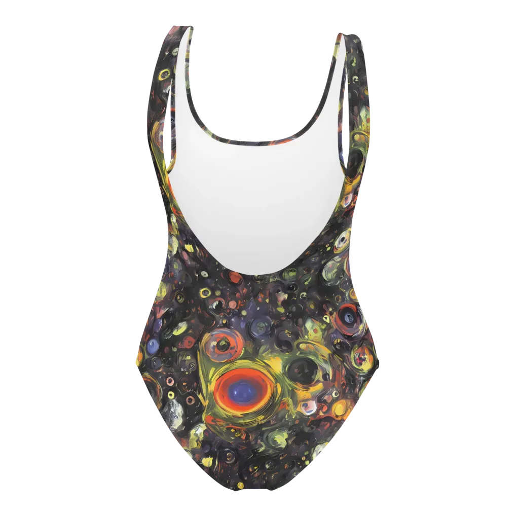 Stellar Spin on One-Piece Swimsuit — Back