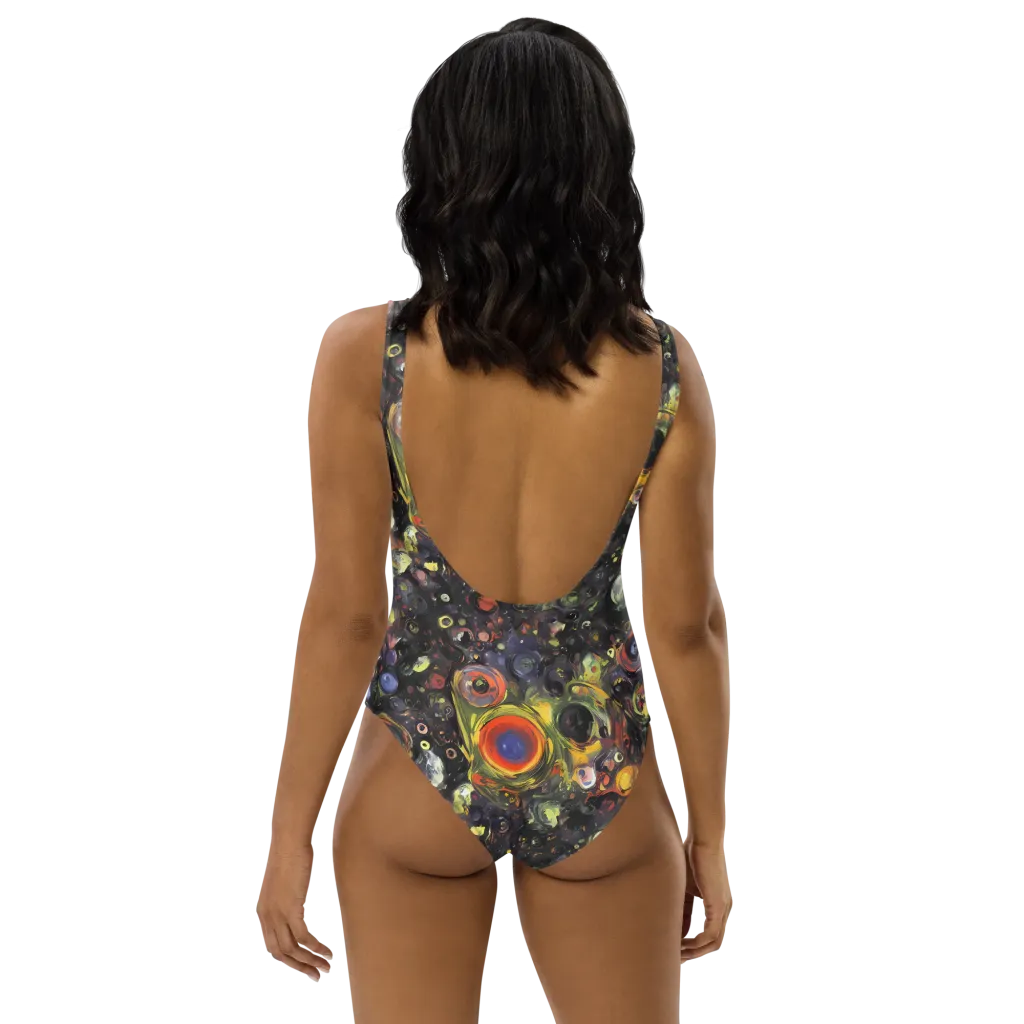 Stellar Spin on One-Piece Swimsuit — Back