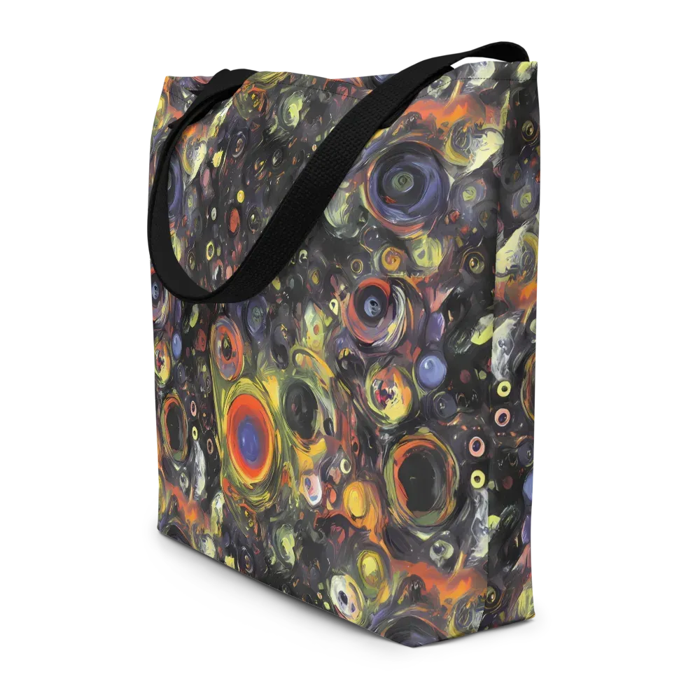 Stellar Spin on Large Tote Bag W/ Pocket — Front