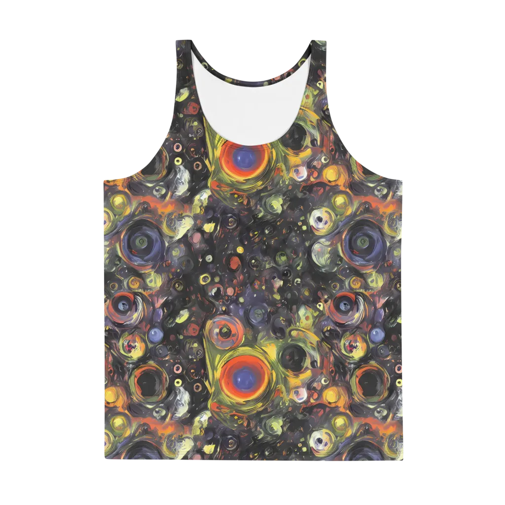 Stellar Spin on Men's Tank Top — Front