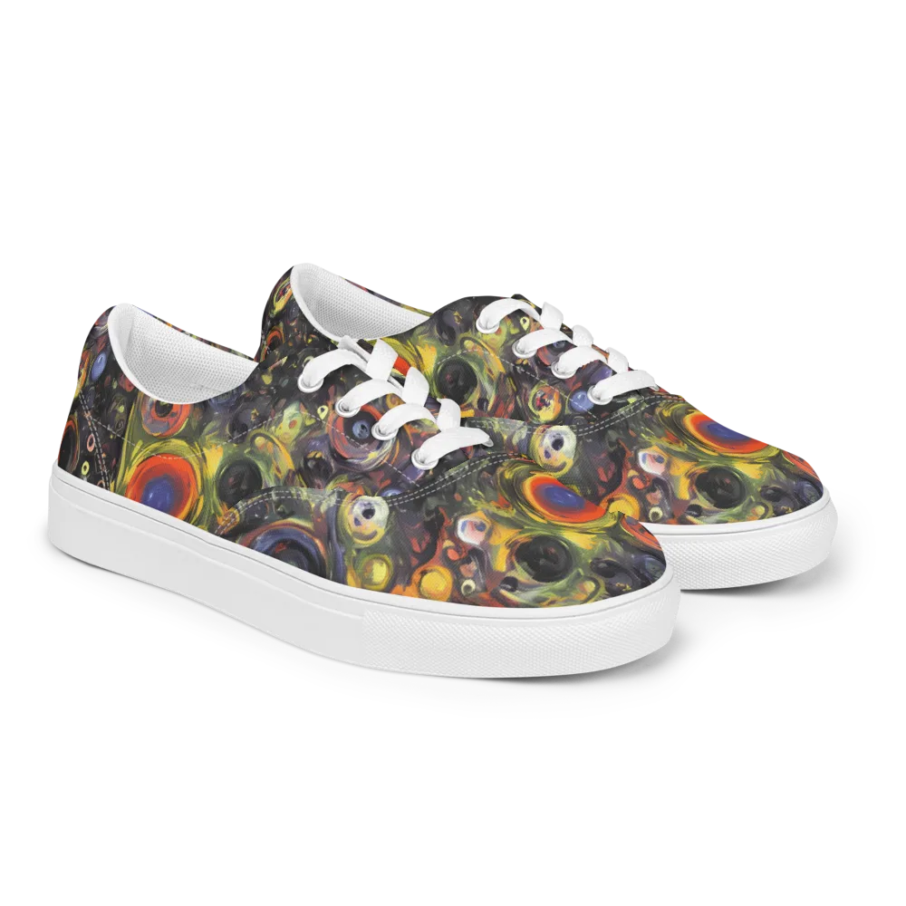 Stellar Spin on Men's Lace-Up Canvas Shoes — Right Front