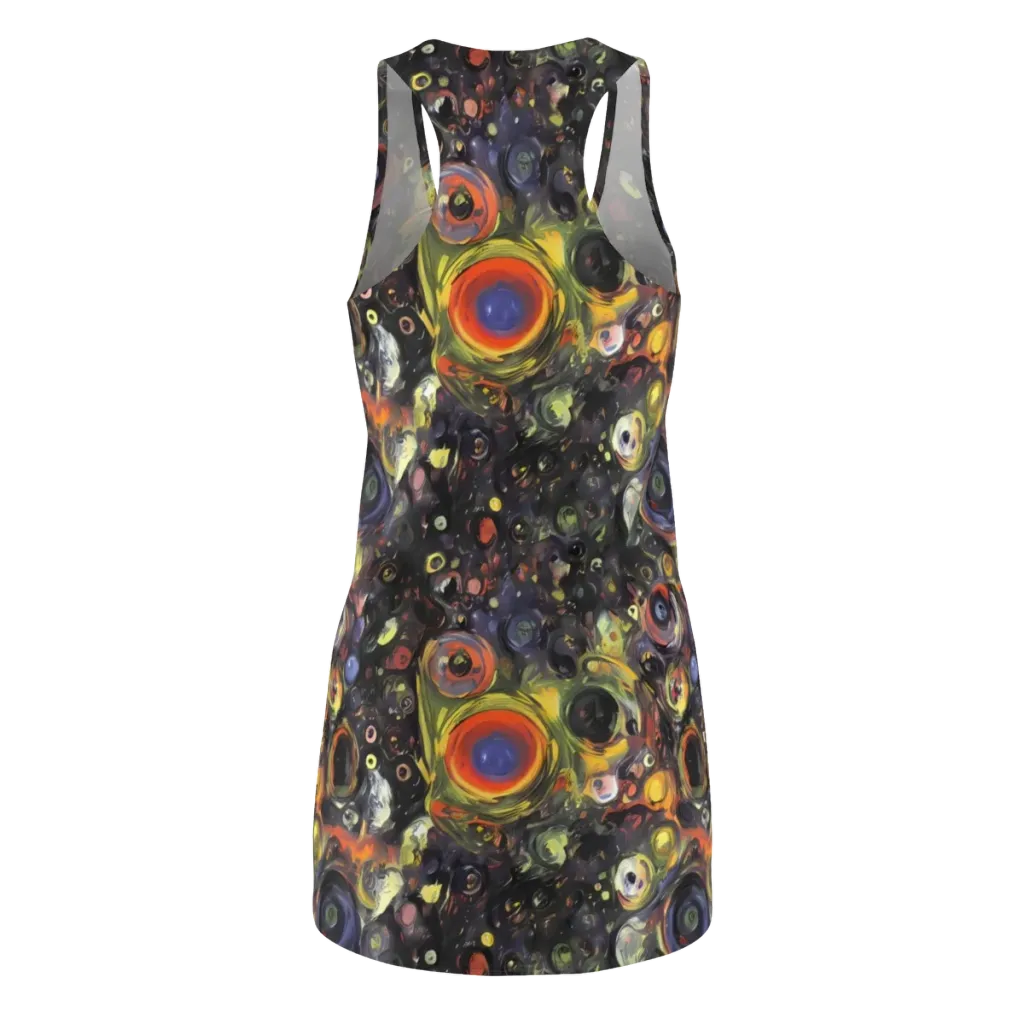 Stellar Spin on Racerback Dress — Back