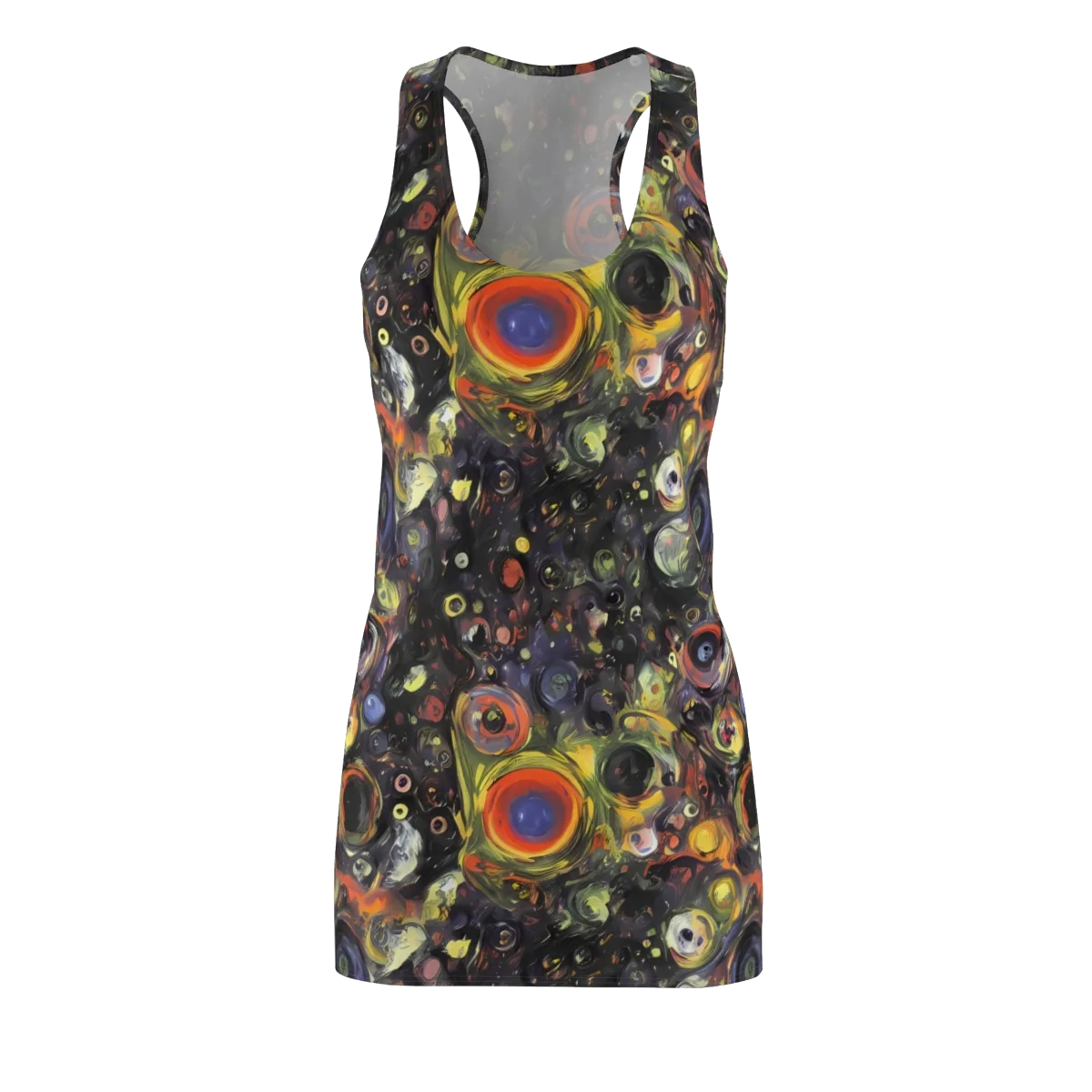 Stellar Spin on Racerback Dress — Front