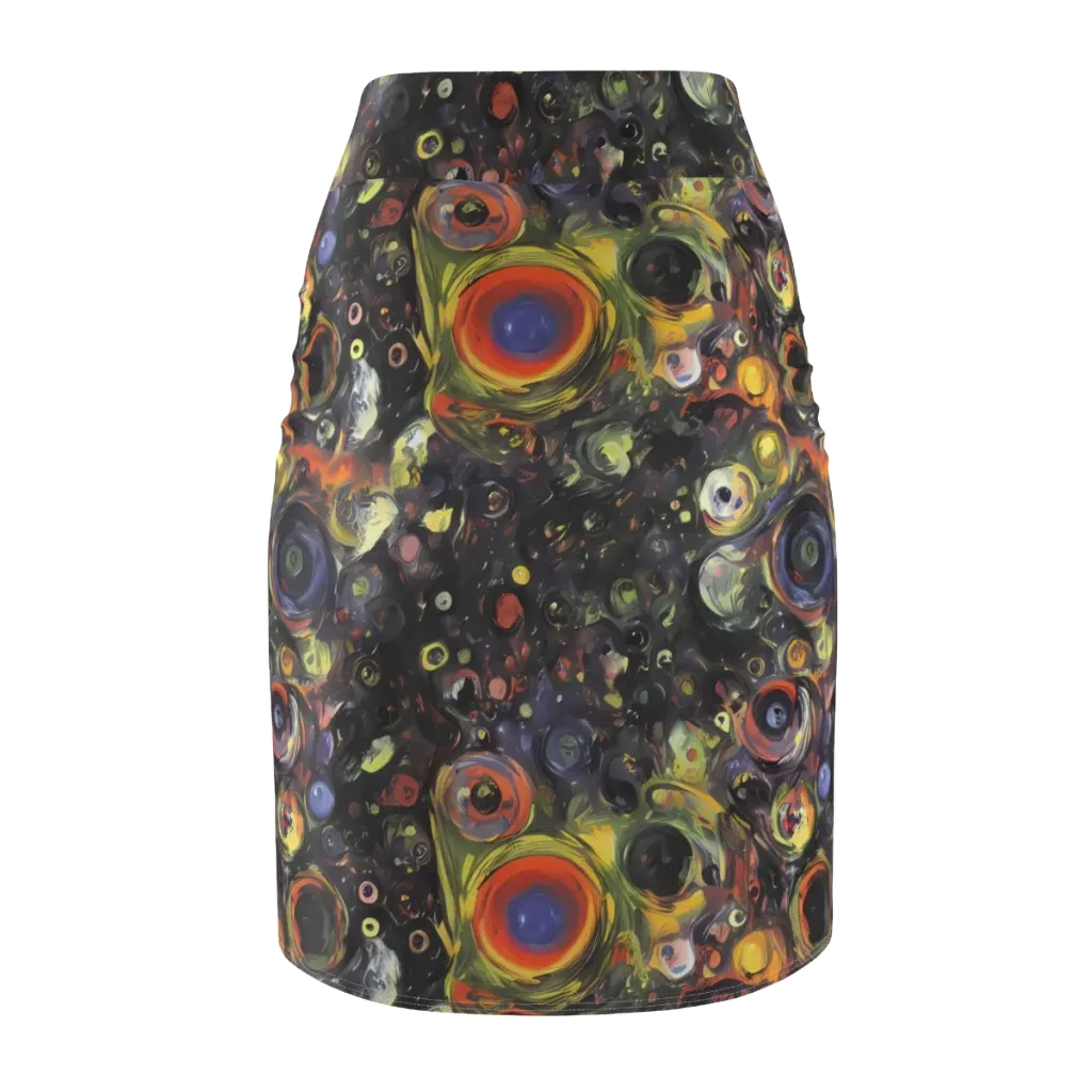 Stellar Spin on Pencil Skirt — Back