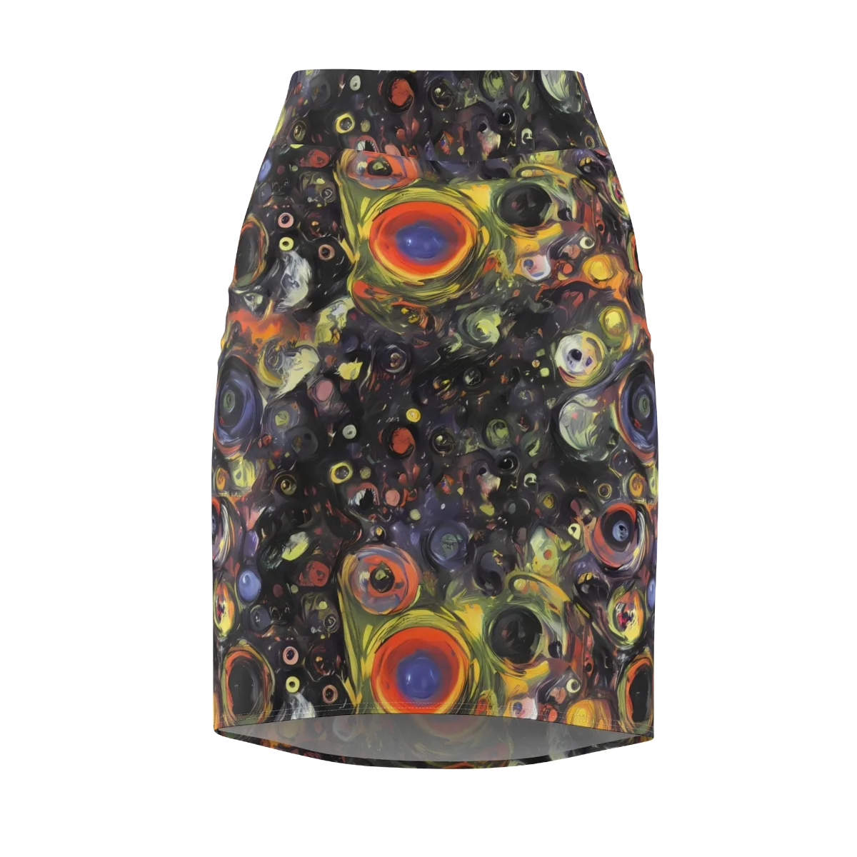 Stellar Spin on Pencil Skirt — Front