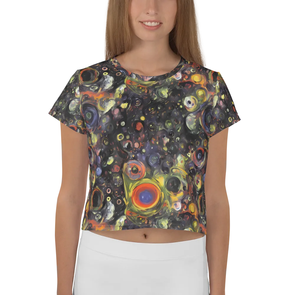 Stellar Spin on Crop Tee — Front