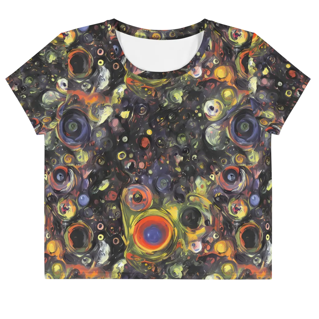 Stellar Spin on Crop Tee — Front