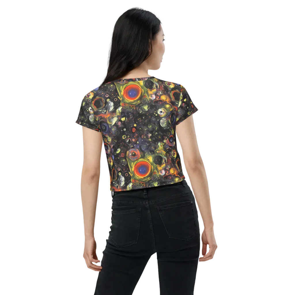 Stellar Spin on Crop Tee — Back
